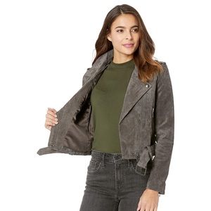 MOVING SALE - Blank NYC Suede Moto Jacket 100% Leather